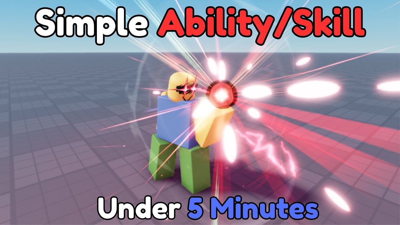 How to make Ability/Skill under 5 Minutes | Roblox studio