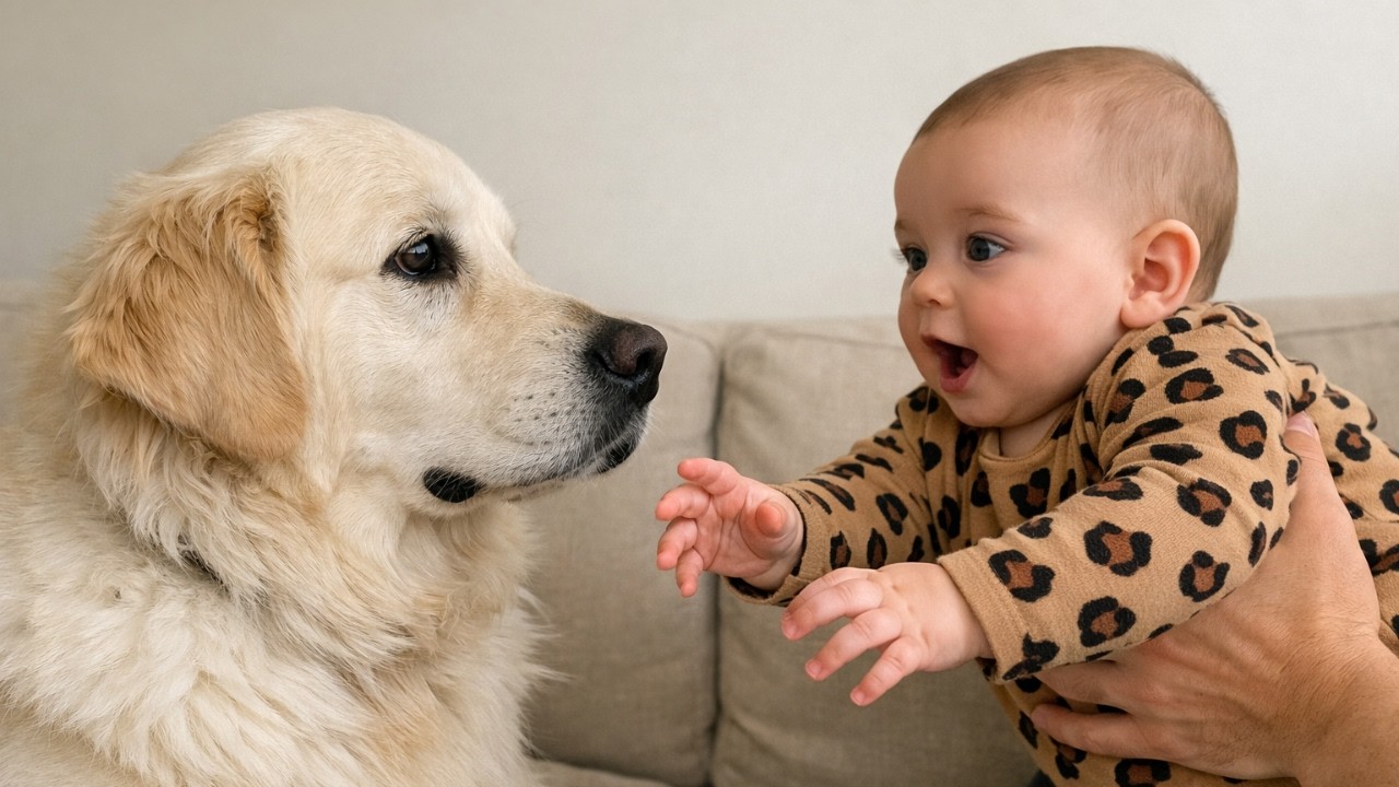 Golden Retriever Kept Staring at Grandmother's Hands—When Mom Discovered Why, She Called 911