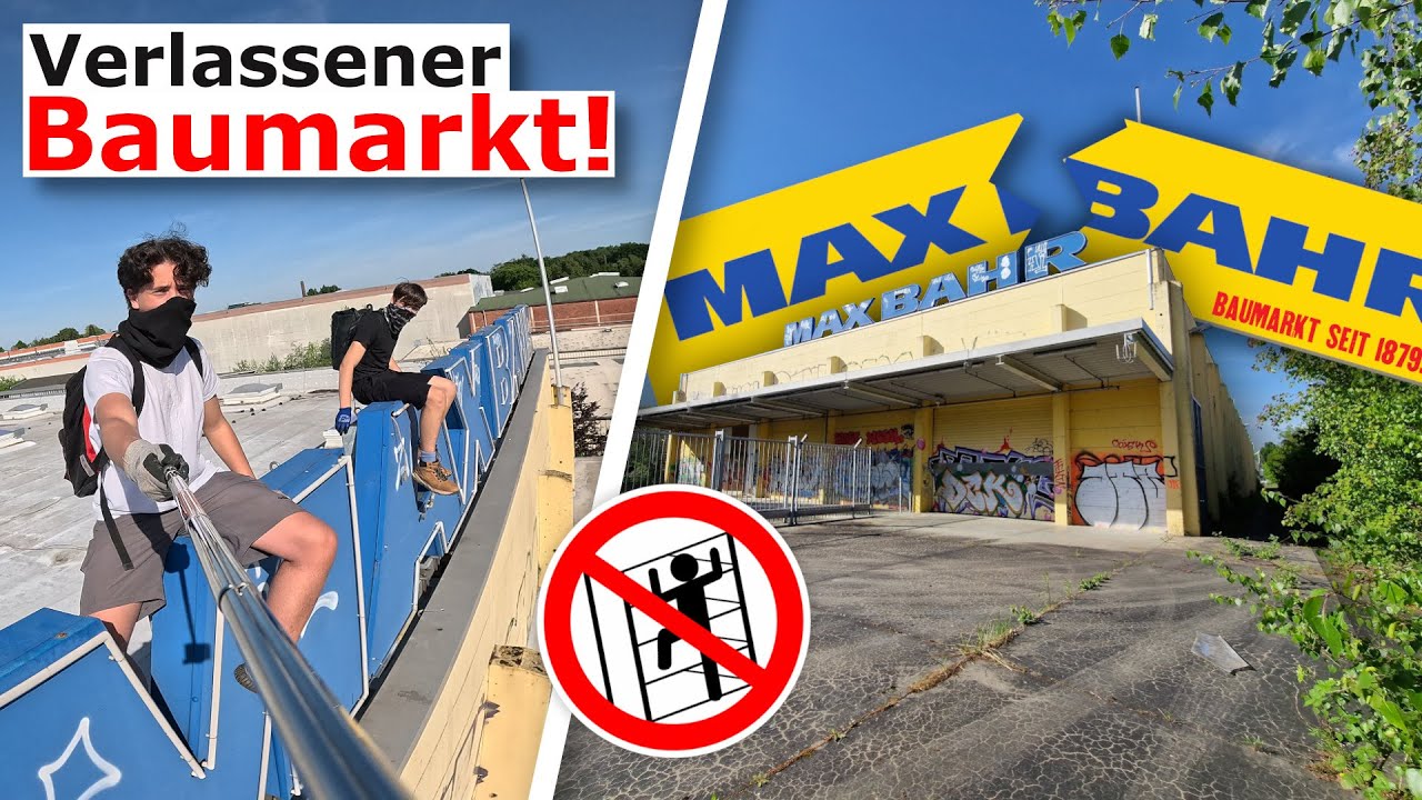 MAX BAHR: Dieser Baumarkt ist seit Jahren verlassen! 🛠️ | StreetFlow
