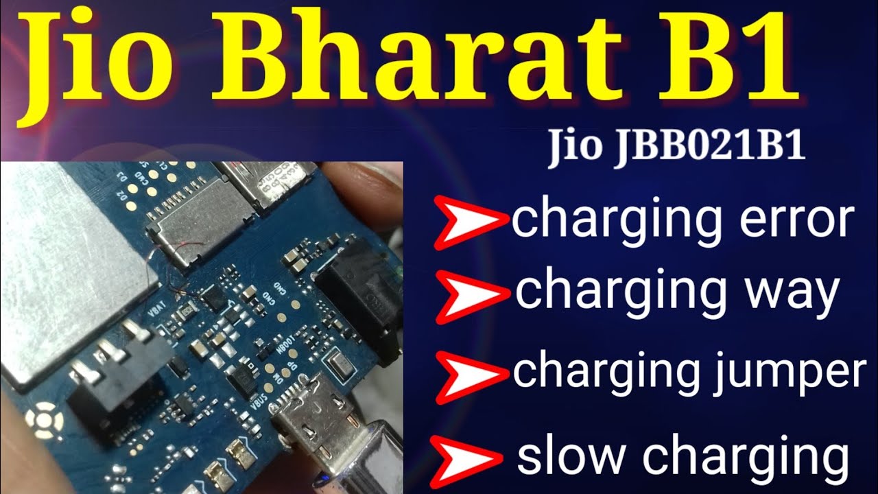 jio Bharat B1 charging way ! jio Bharat B1 chrging problem ! jio bharat b1 charging solution
