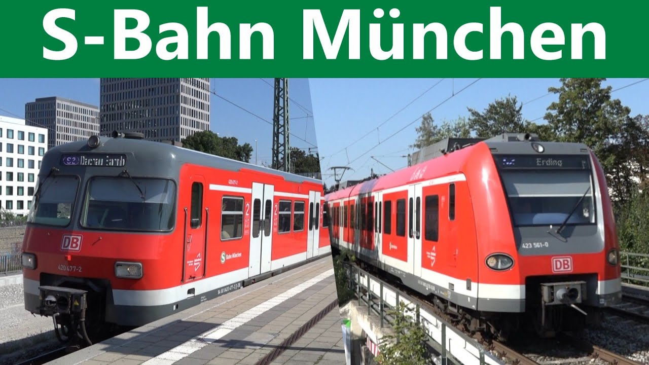 S-Bahn München - Baureihe 420 und 423 (2024)