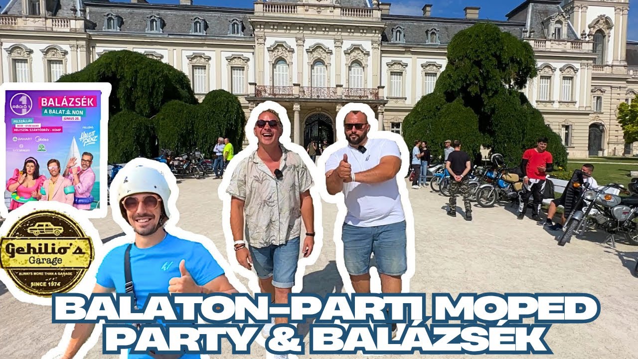 BALATON-Parti MOPED PARTY & BALÁZSÉK KITELEPÜLÉS | TÚLÉLTÜK ! | TO BE CONTINUED....