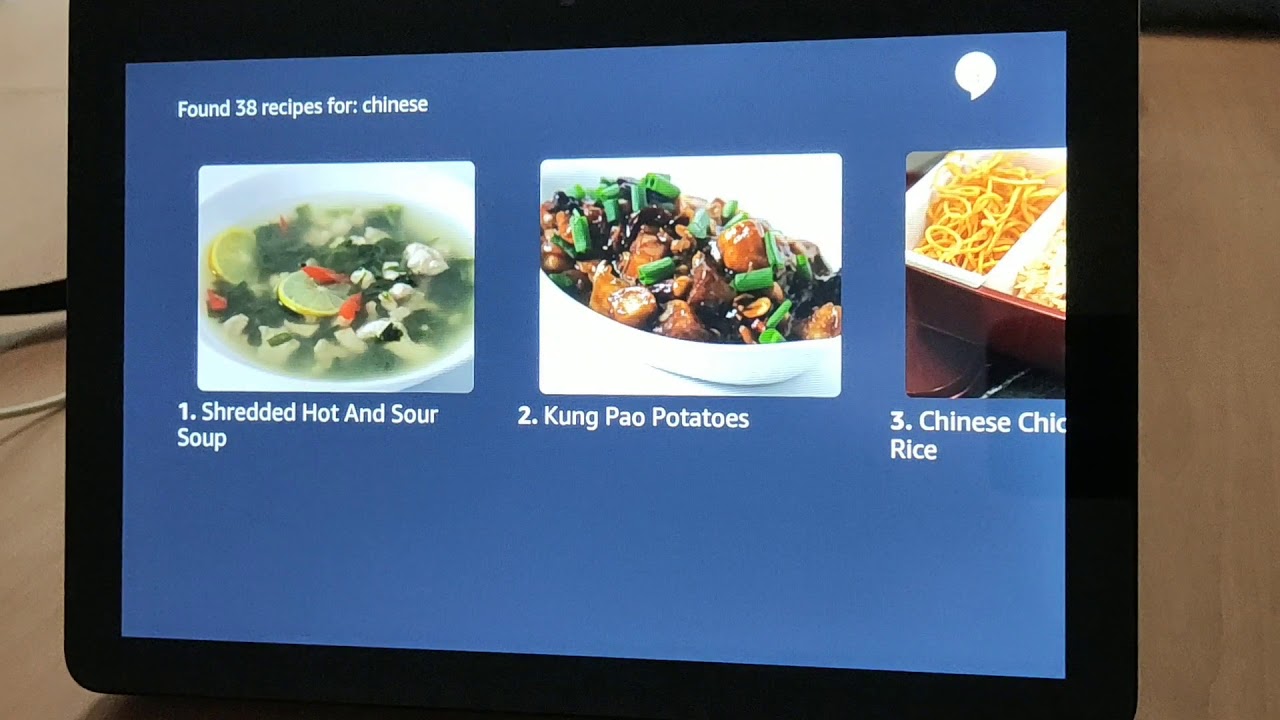 Recipe discovery via cuisine and filtering