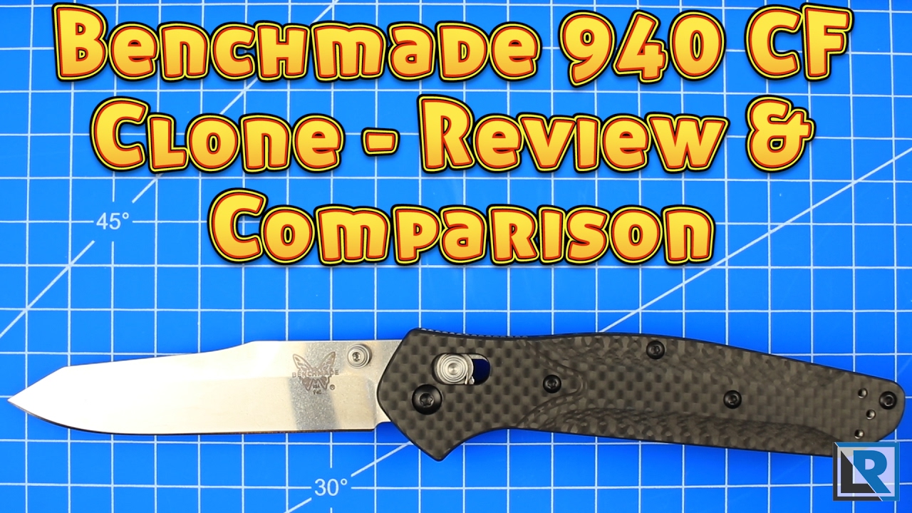 Benchmade 940-1 Carbon Fiber Clone - Review & Comparison