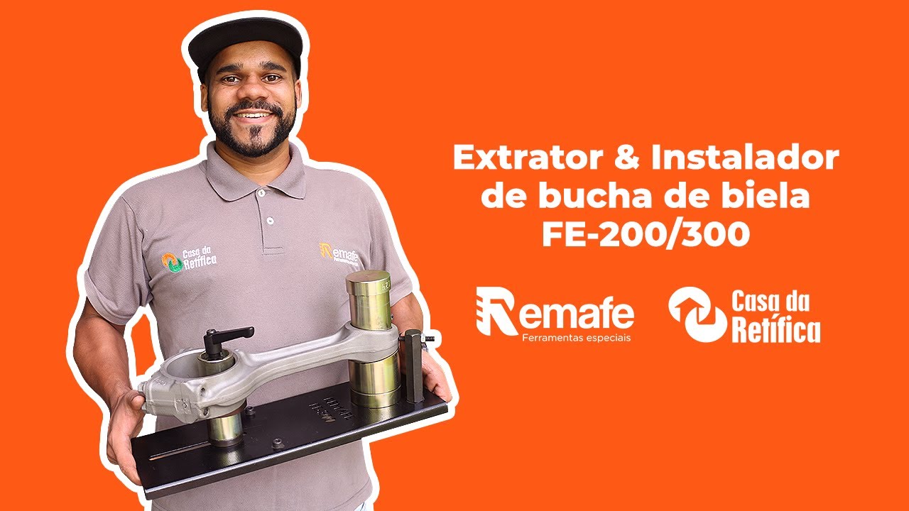 FE-200/300 - Extrator & Instalador de bucha de biela