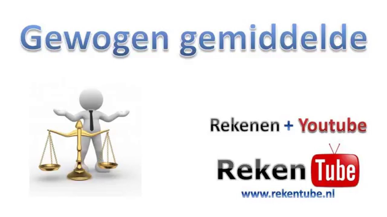 Gewogen gemiddelde