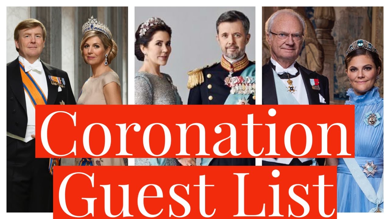 All of the Royal Guests Expected to Attend King Charles' Coronation-From Queen Maxima to Queen Rania