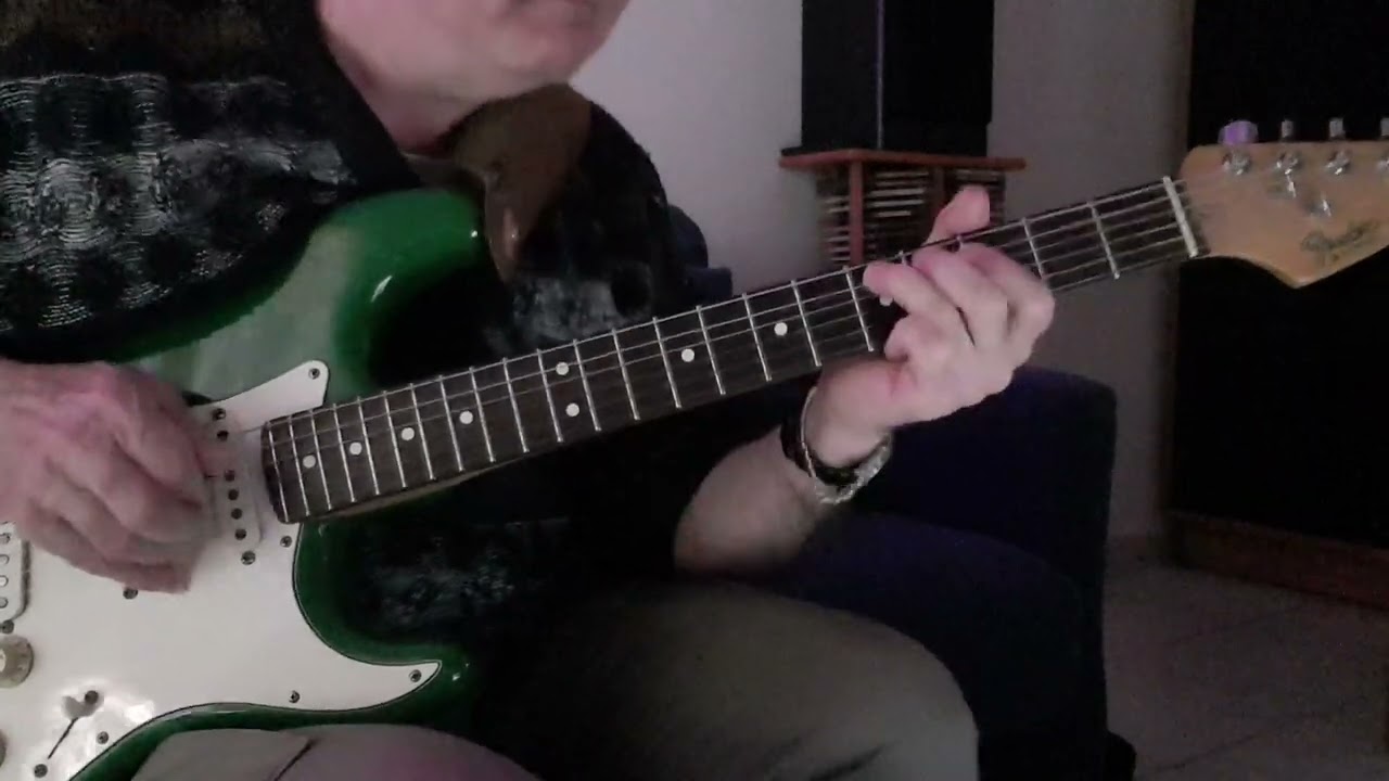 Giancarlo Brambilla - Funky Rock Dance Groove Style - guitar improvisation
