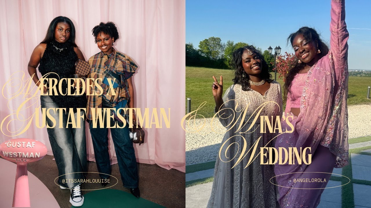 VLOG ★ Mercedes x Gustaf Westman, Gigi’s bestie's Mehndi & Wedding