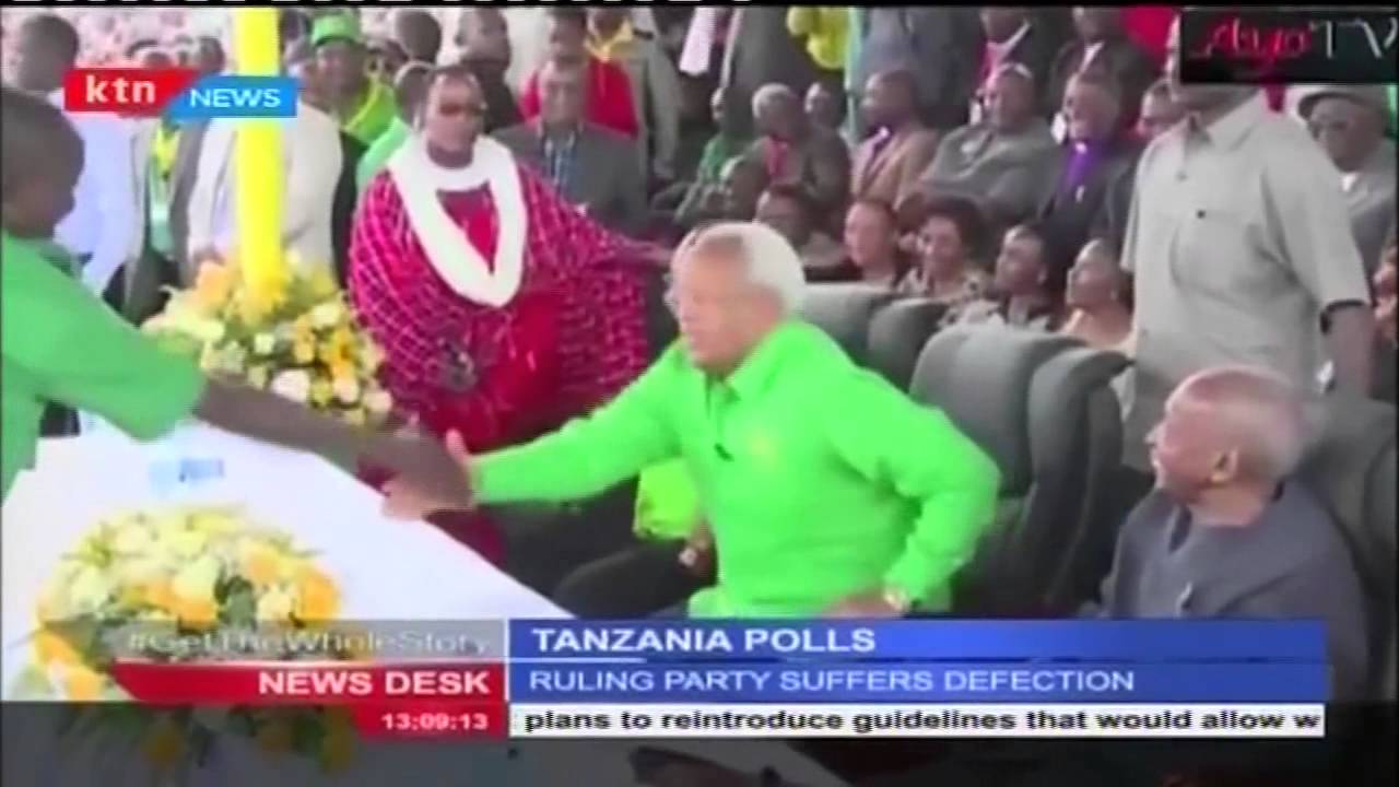 Campaigns for the Presidential elections in Tanzania begin as Chama cha Mapinduzi launches campaign