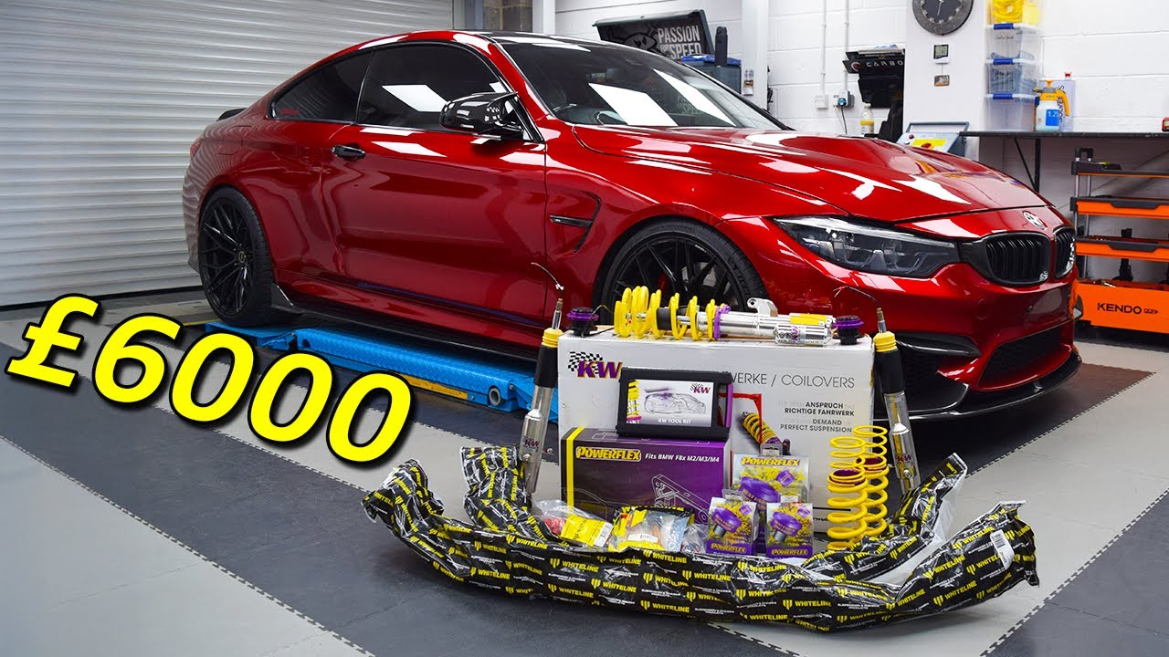 Adding £6000 in Handling UPGRADES to a BMW M4 F82