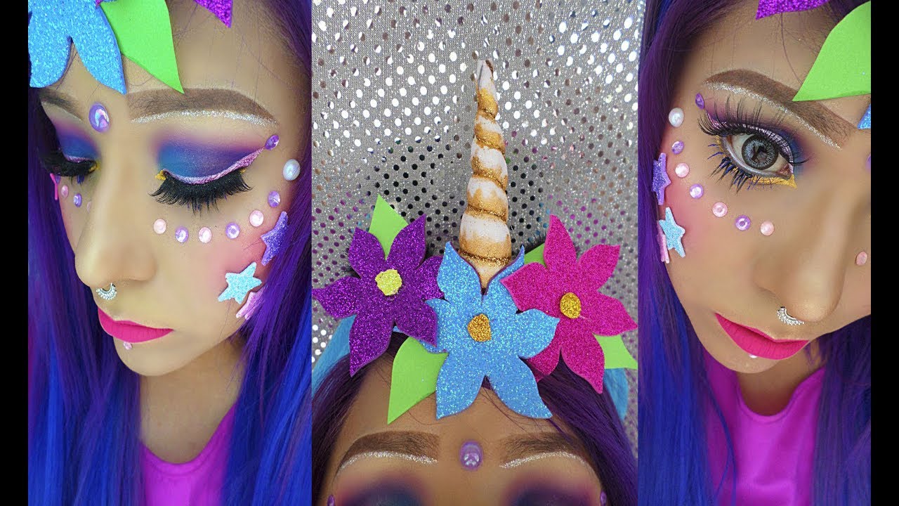 Maquillaje de Unicornio Kawaii