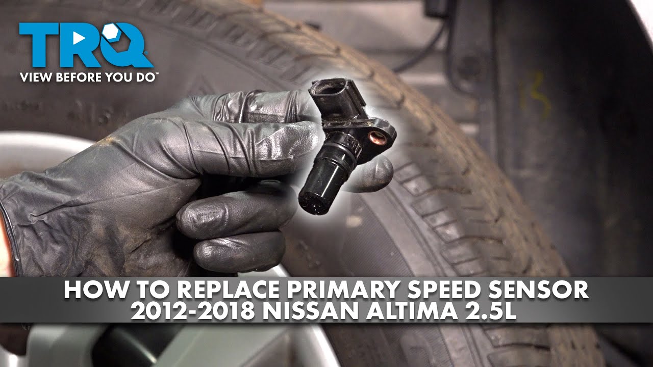 Как заменить основной датчик скорости на Nissan Altima 2012-2018
