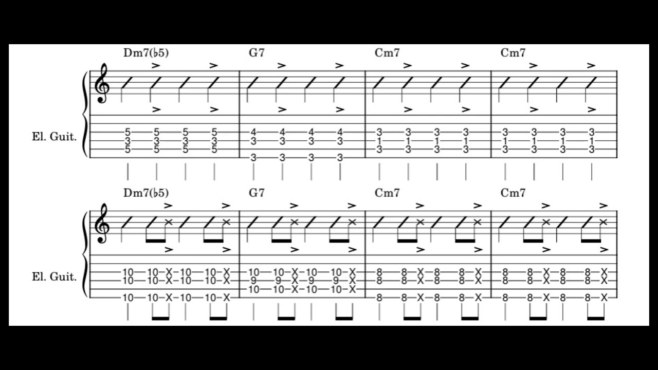 2-5-1 Minor - 100 bpm