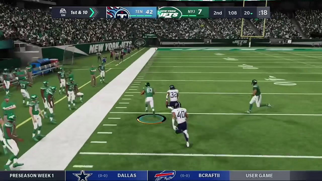 Justin fields game play madden 21