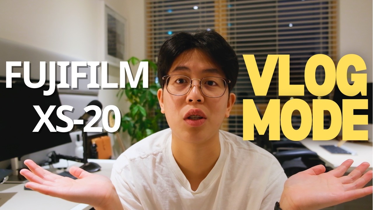 Fujifilm XS-20 Vlog Mode | raw vlog test