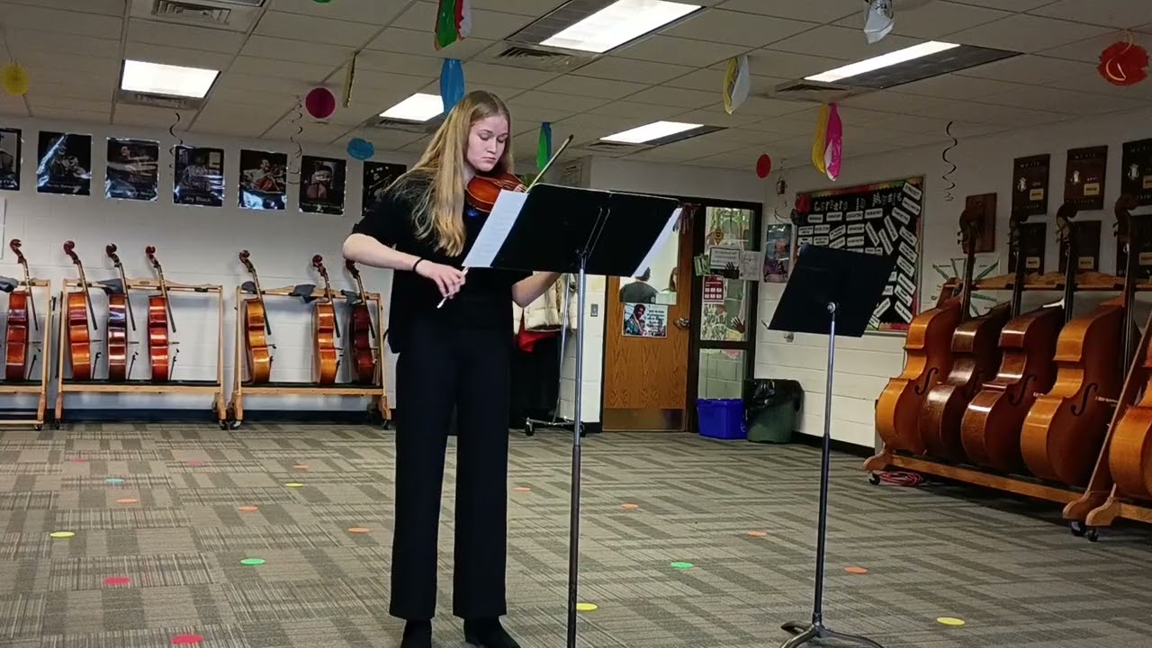Acacia solo and ensemble 2026 - Mozart Violin Concerto 2