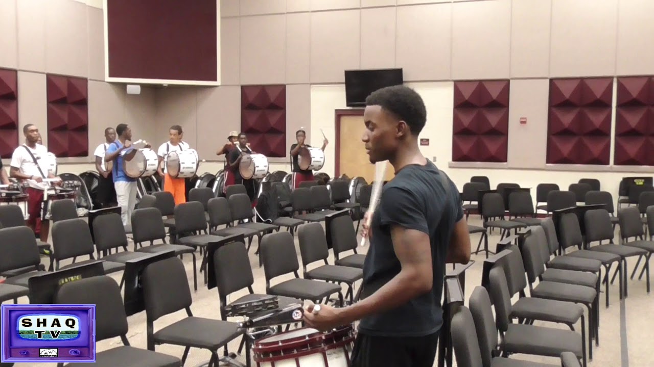BCU  DRUM LINE Practice