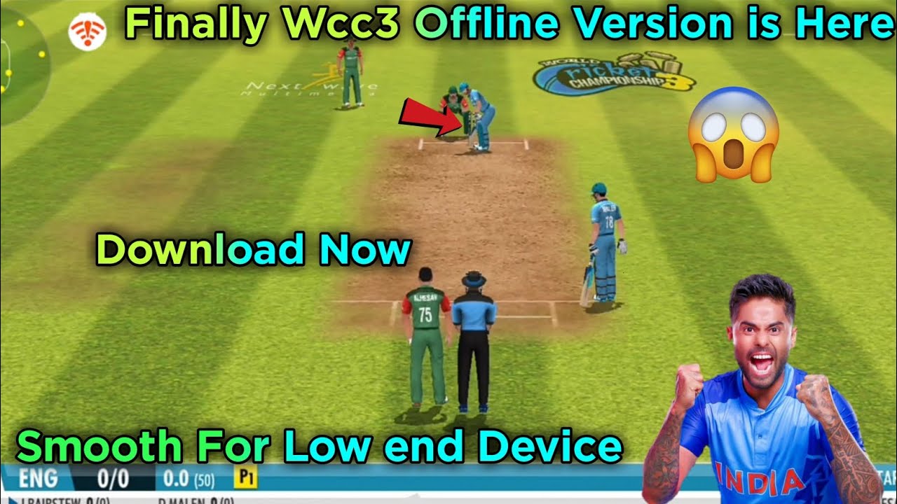 Wcc3 Offline Version is Here 😱 || Download Now || Smooth For Low end Device 2,3 gb ram || New Apk