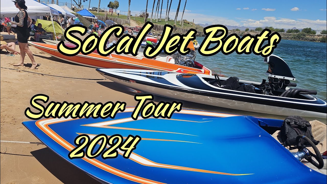 Speed Boats, Race Boats, Ski Boats Gather at SoCal Jet Boats Annual Tour #boat  #summer #boating