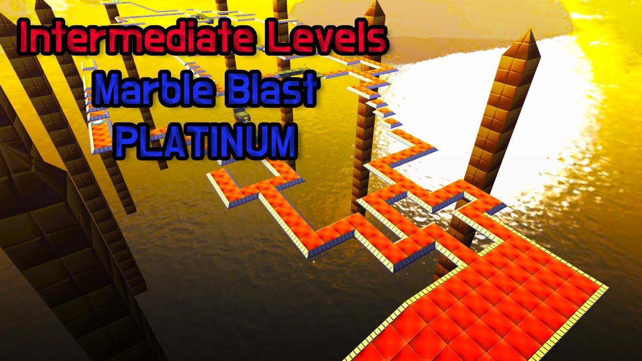 I Completed Every Intermediate Level in Marble Blast Platinum