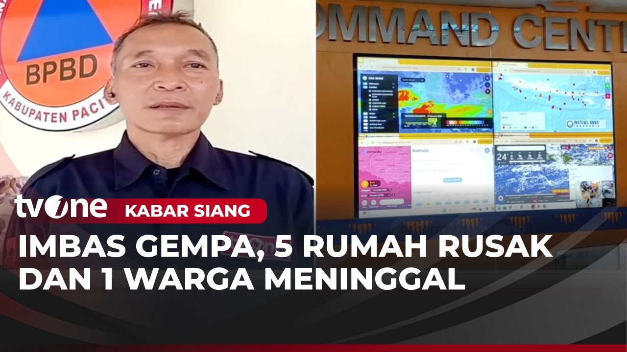 Kondisi Terkini di Pacitan Usai Diguncang Gempa | Kabar Siang