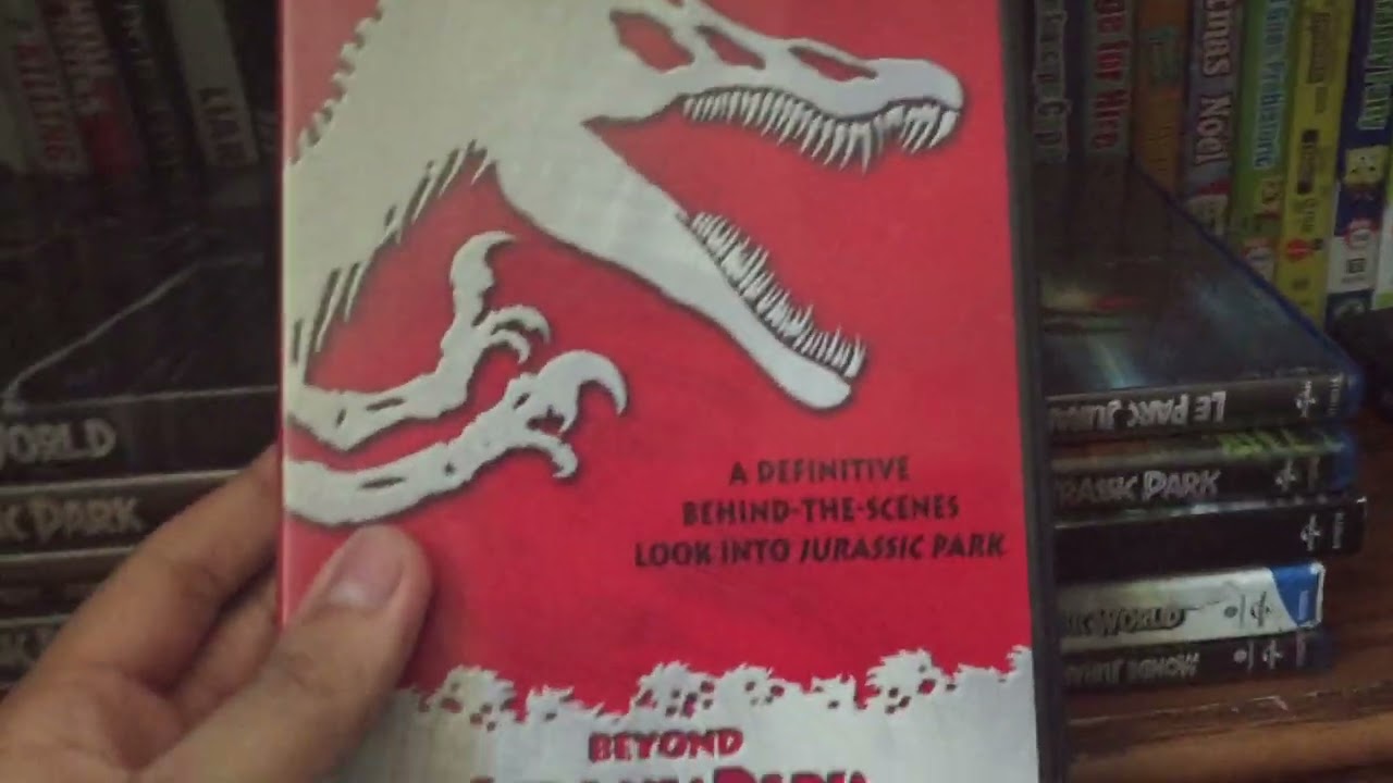 Jurassic Park Blu Ray & DVD Collection 2022