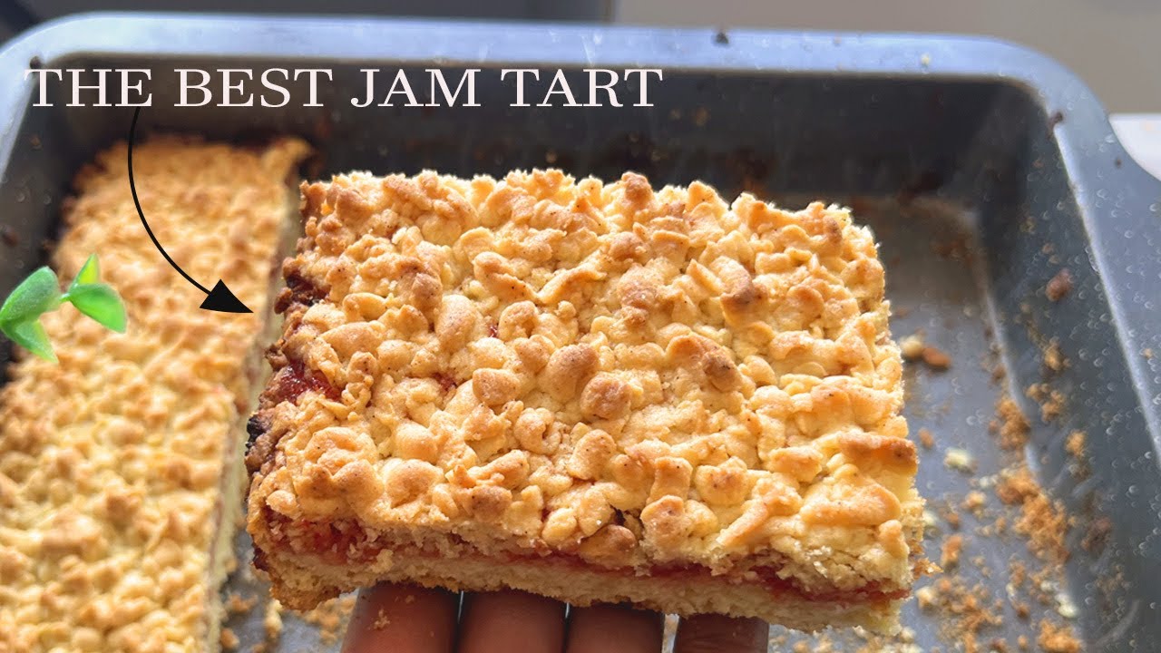 Learn How To Make a Mouthwatering Jam Tart! jam tarts recipe easy