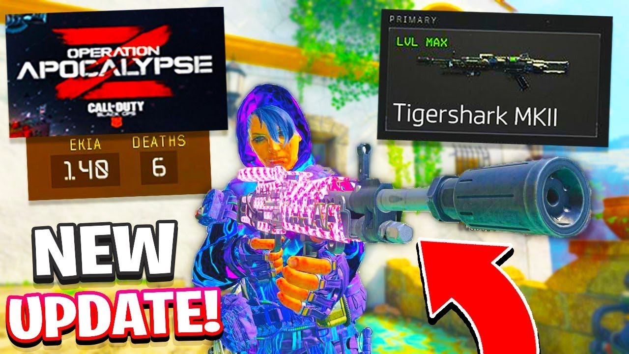 so the TIGERSHARK MKII will be in NEW OPERATION APOCALYPSE Z UPDATE on Black Ops 4 (BO4 1.20 UPDATE)