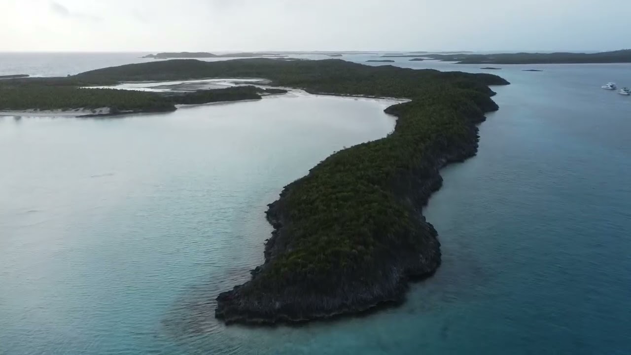 O&rsquo;Briens Cay and Johnny Depp Island Drone