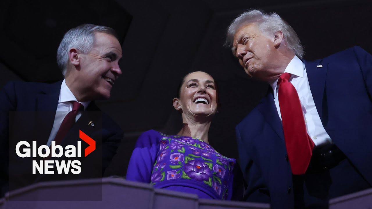 &ldquo;We'll work it out&rdquo;: Trump on trade negotiations with Carney, Sheinbaum in Washington
