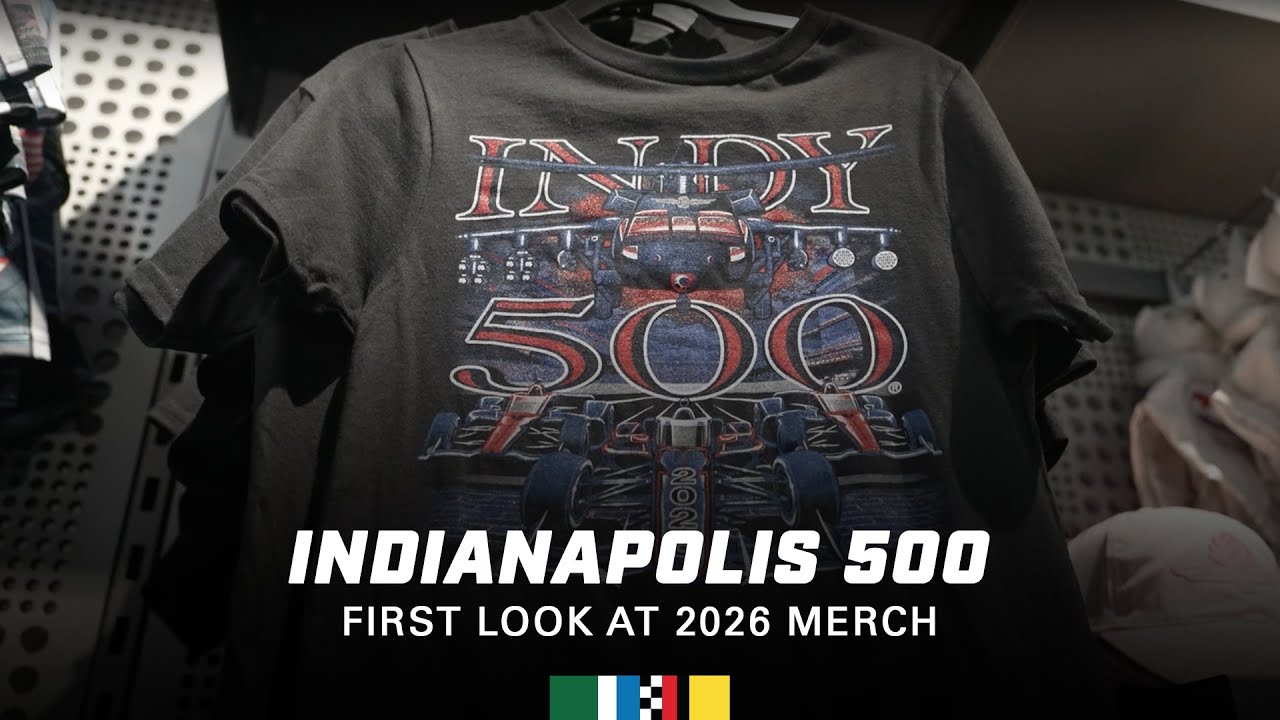 ПЕРВЫЙ ВЗГЛЯД на атрибутику Indy 500 2026 года | Indianapolis Motor Speedway