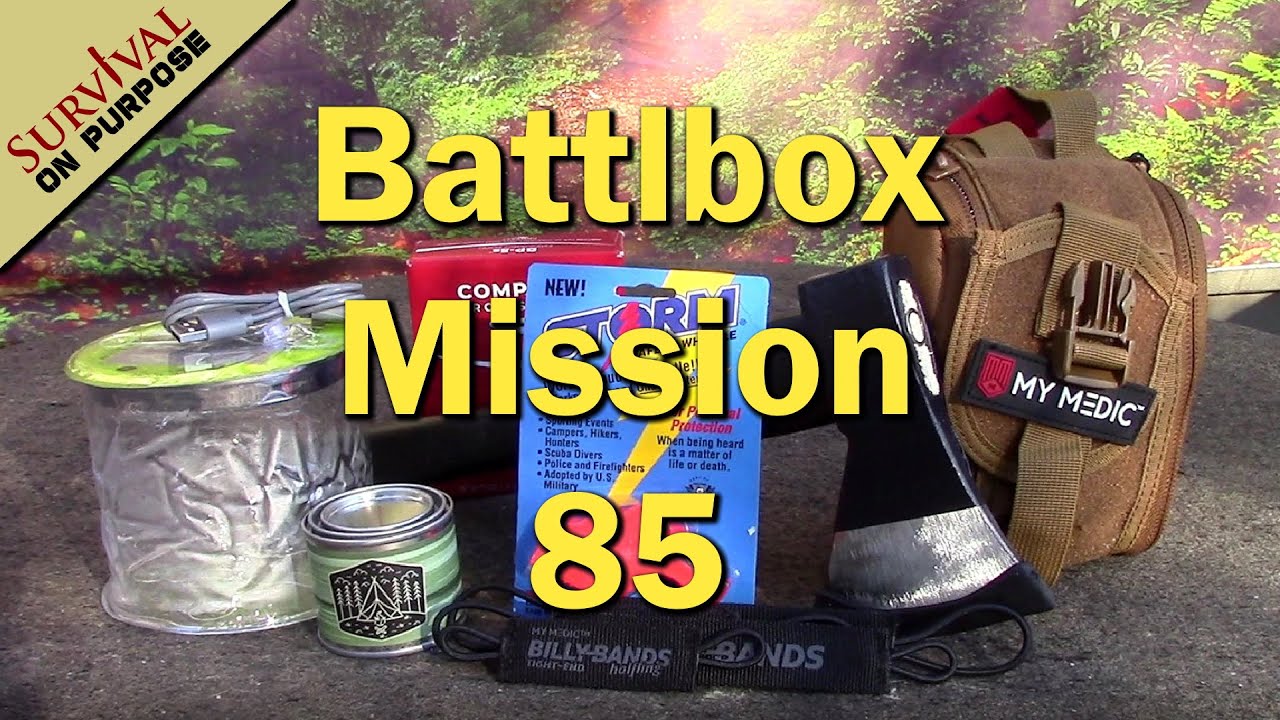 Battlbox Mission 85 -  Mystery Box Unboxing