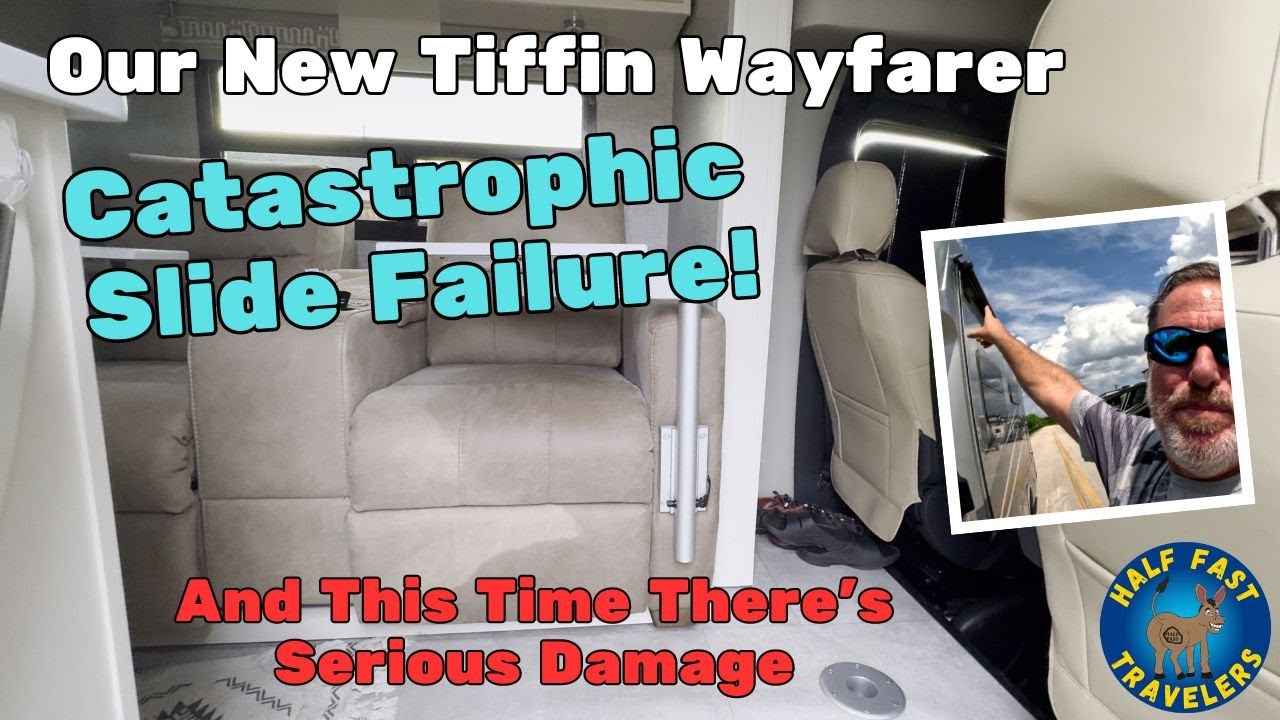 Severe Water Damage to Our New Tiffin Wayfarer: It Doesn't Make it Home From our First Road Trip