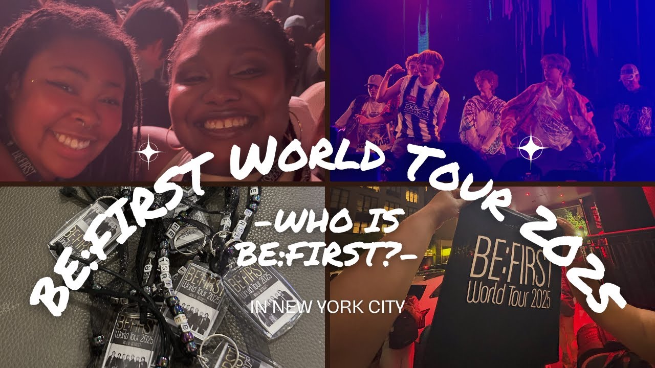 BE:FIRST WORLD TOUR 2025 in NYC🔥 Concert Vlog w/ VIP + Soundcheck