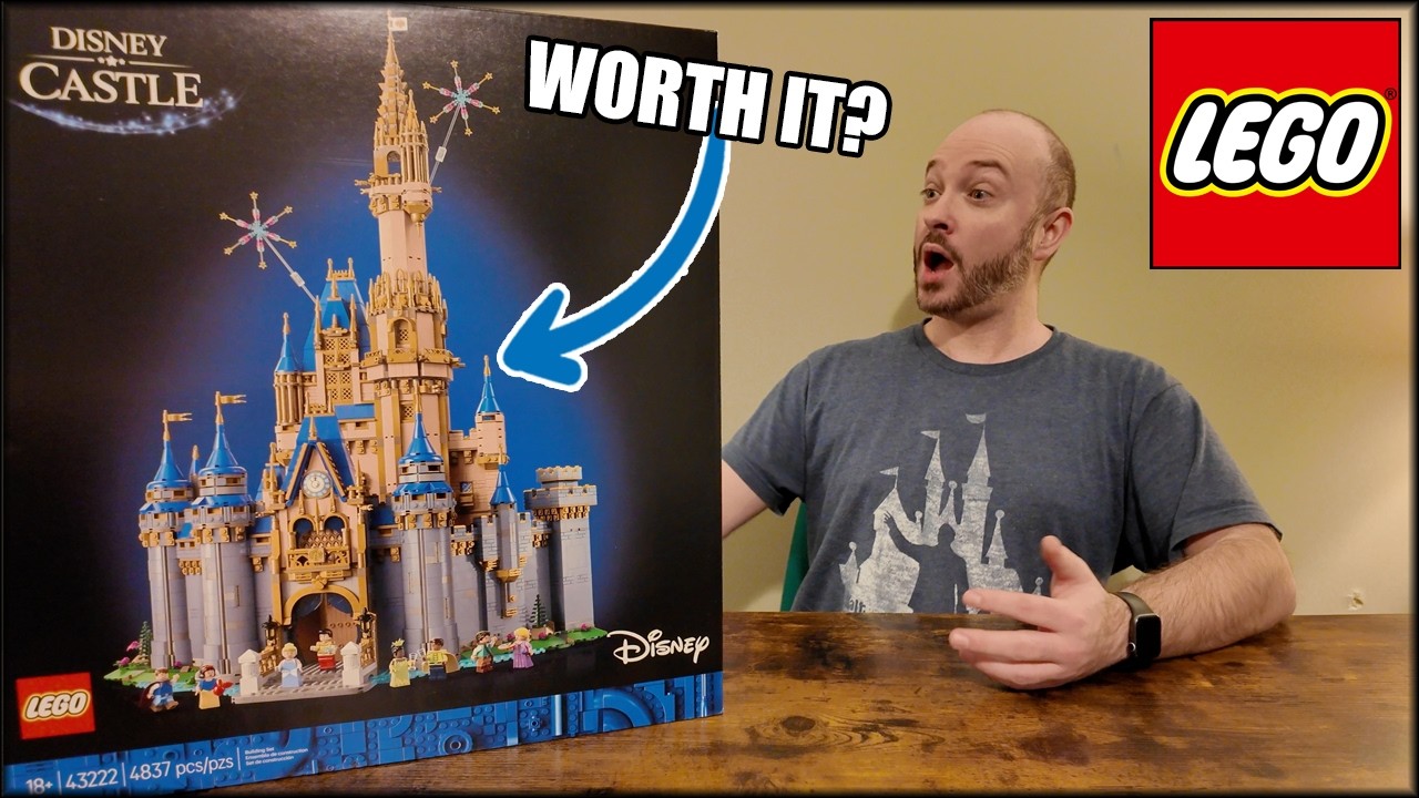 We Built the LEGO Disney Castle 43222 (2023) - Was It Worth It?
