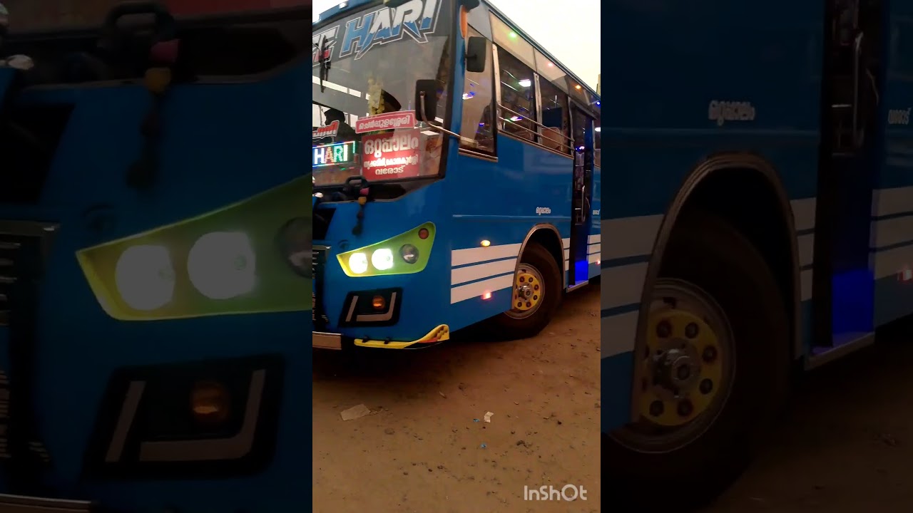 The Beauty of Ottappalam # SREEHARI &hearts;️ # privat bus # mass Entry#🔥🔥🔥🔥