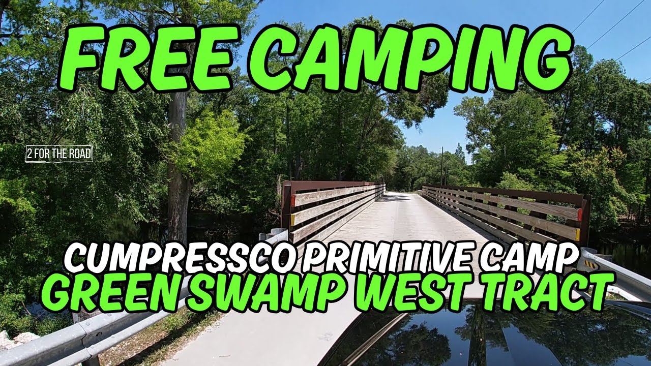FREE CAMPING Cumpressco Primitive Camp Green Swamp West Tract Florida WMA BLM Land Dispersed