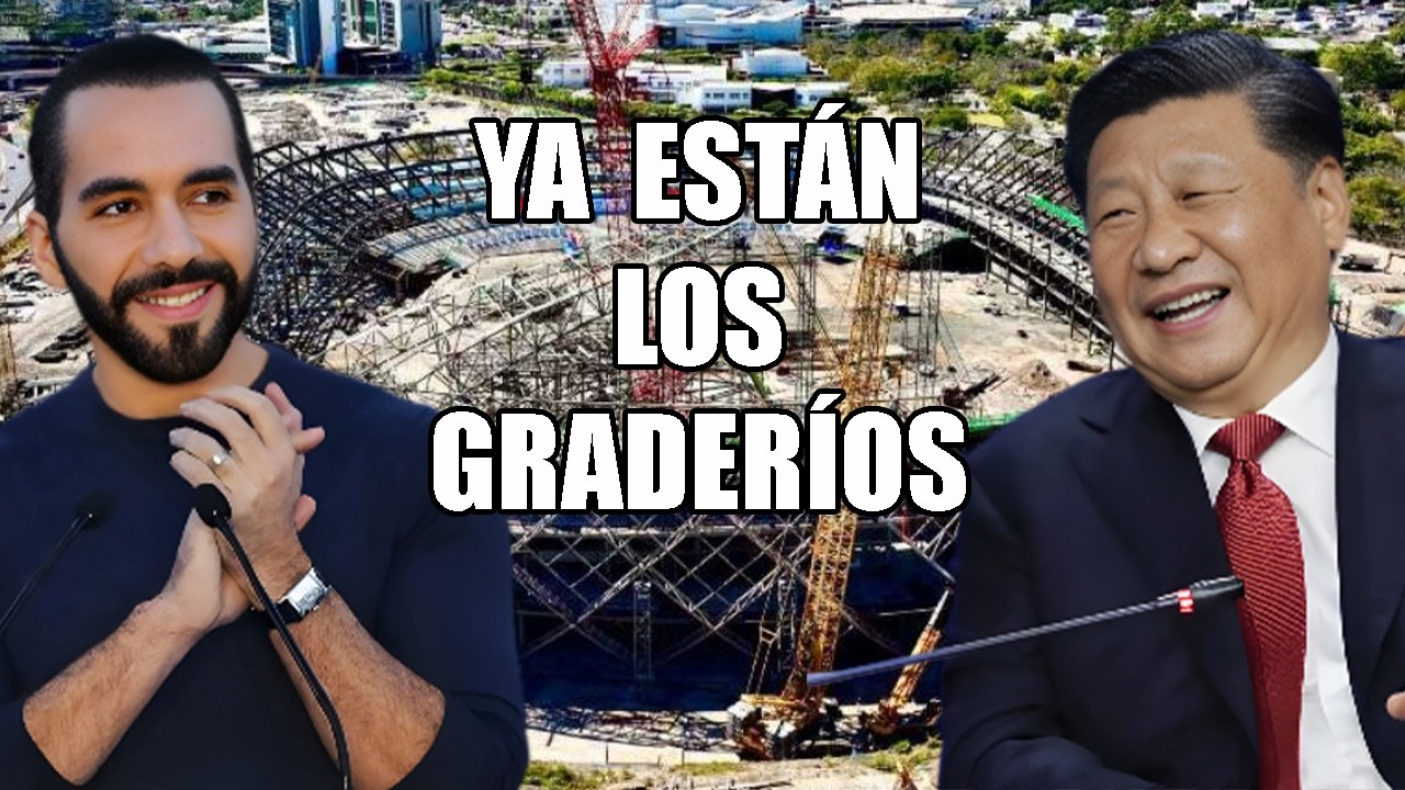 Novedades en el estadio chino de El Salvador: ya están los graderíos