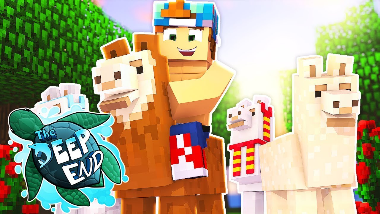SO MANY LLAMAS!!! | Minecraft The Deep End SMP #12