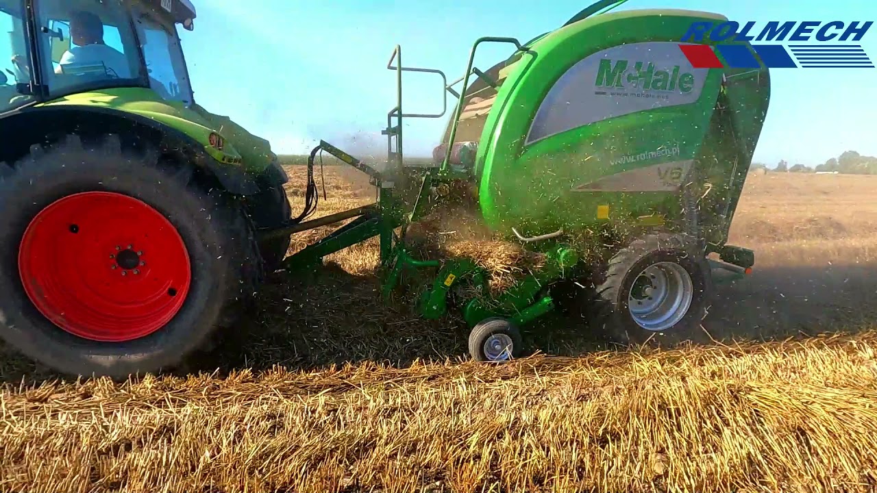 Zbiór słomy Mchale V6 750 | Rolmech