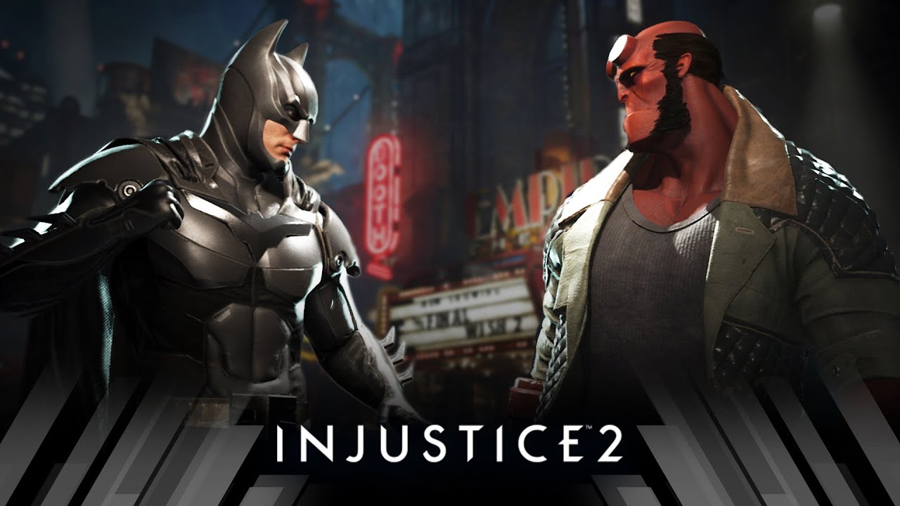 Injustice 2 - Batman Vs Hellboy (Very Hard)