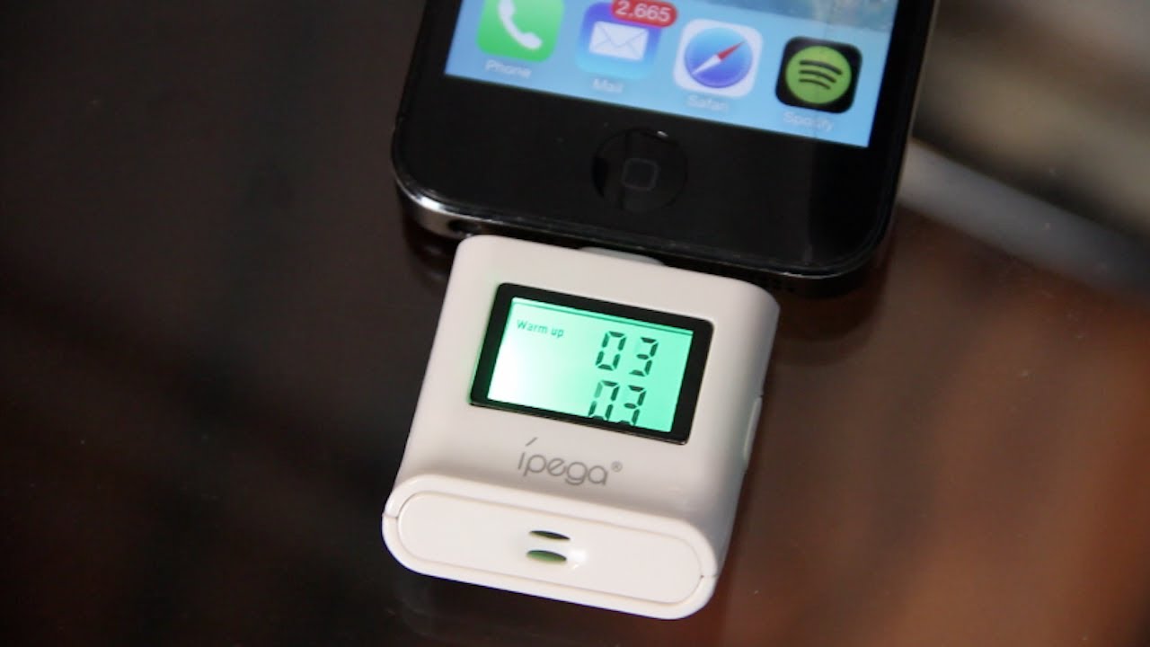 Breathalizer for iPhone 5 Review