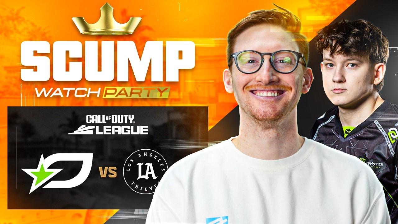 🔴LIVE - SCUMP WATCH PARTY!! OpTic TEXAS vs LA THIEVES | CDL MAJOR 2 QUALIFIERS WEEK 3