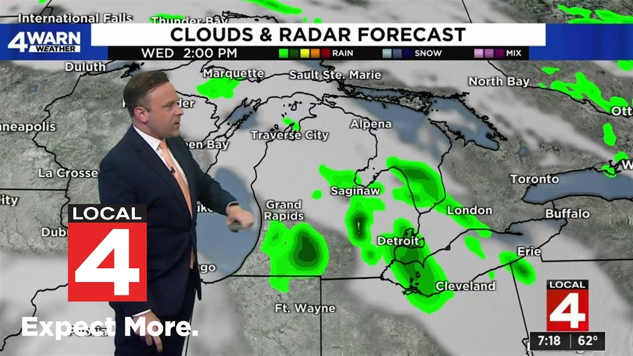 Metro Detroit weather forecast Aug. 20, 2023 -- 7 a.m. Update