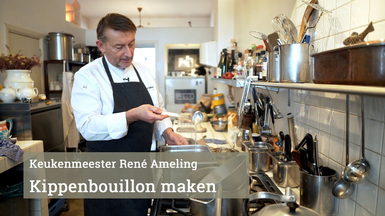 Kippenbouillon maken met René Ameling