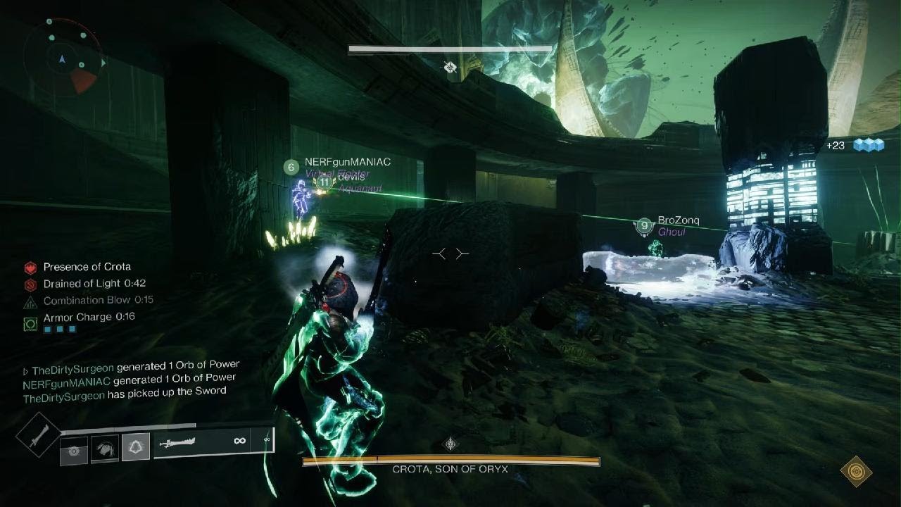 Crota Contest Clear