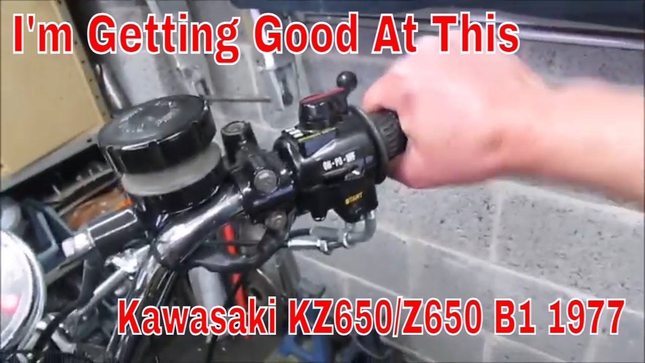 Kawasaki KZ650/Z650 B1 1977 -  I'm Getting Good At This