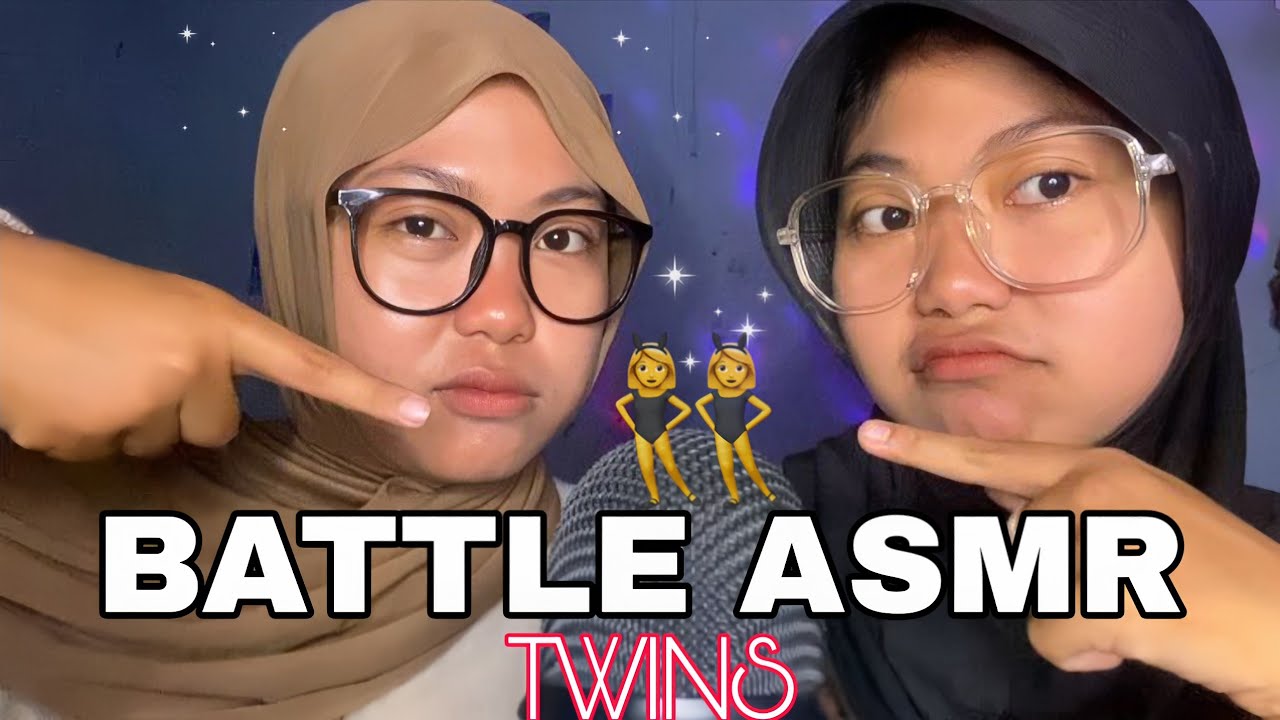ASMR Battle Triggers With TWINS 👯💤