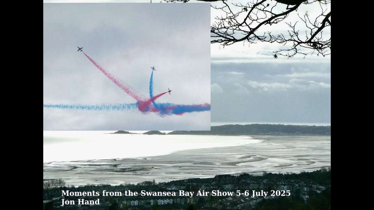 Moments from the July 2025 Swansea Airshow